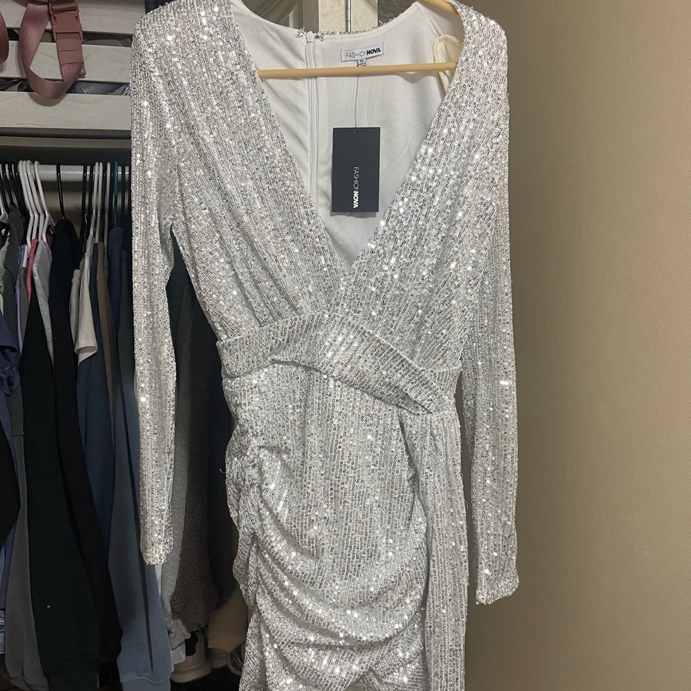 Fashion nova sequin dress